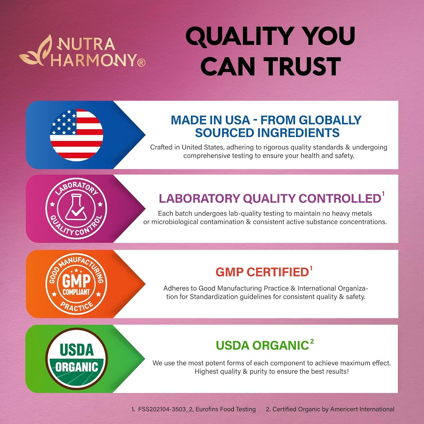USDA Organic Iron Drops for Women