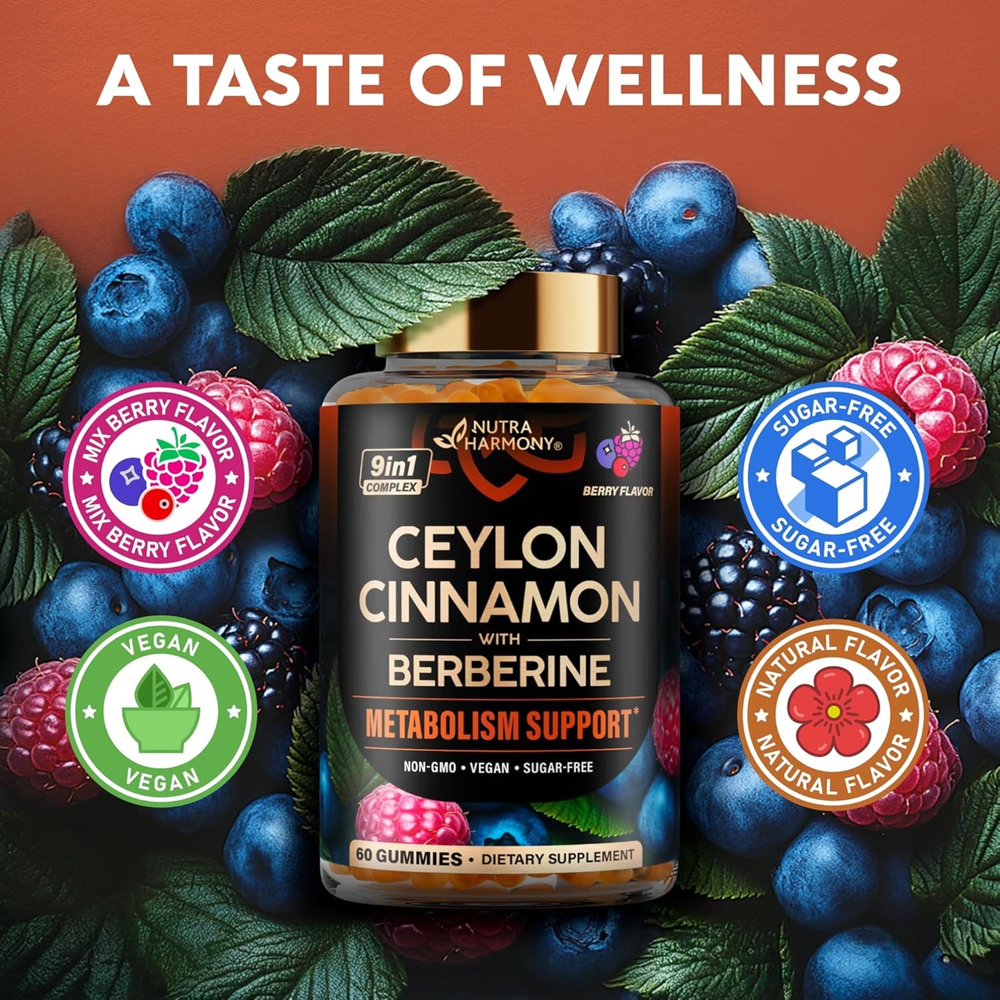 Ceylon Cinnamon Gummies 2000 mg