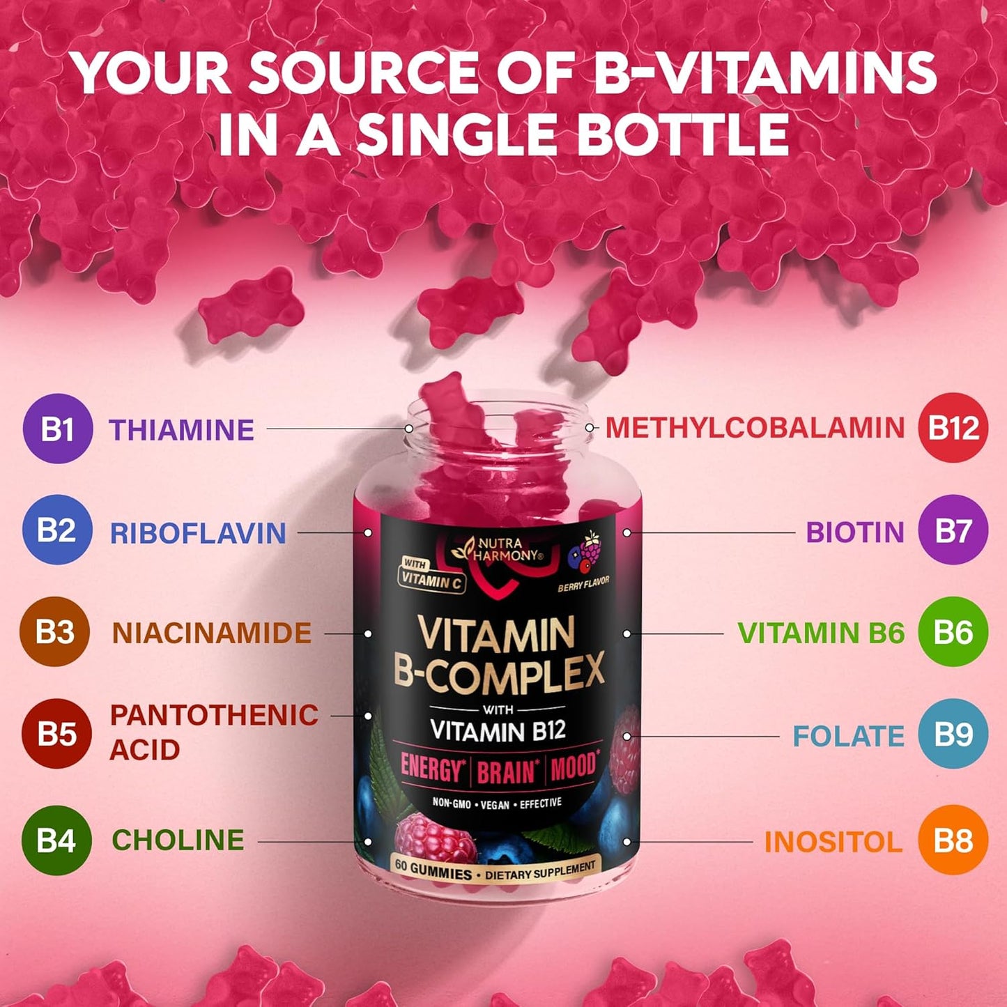 Vitamin B-Complex Gummies