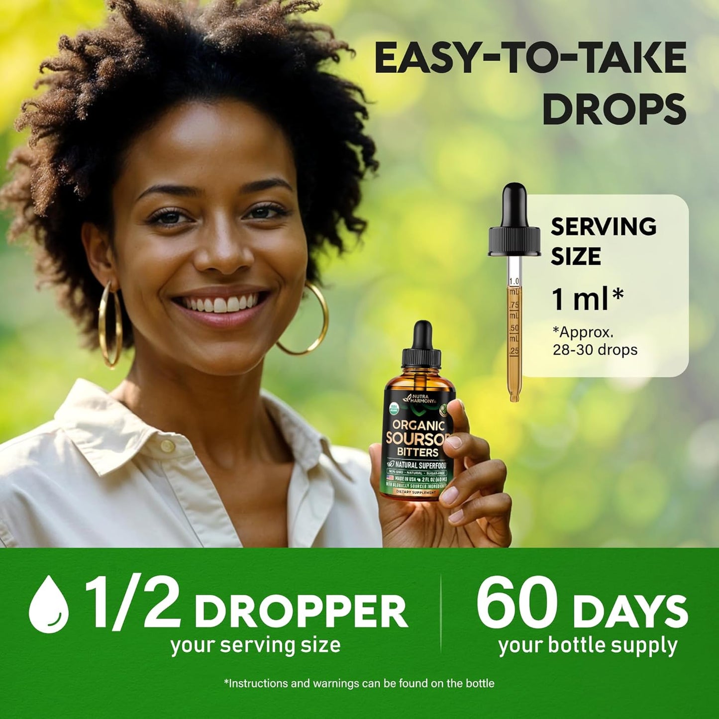 USDA Organic Graviola Soursop Liquid Extract