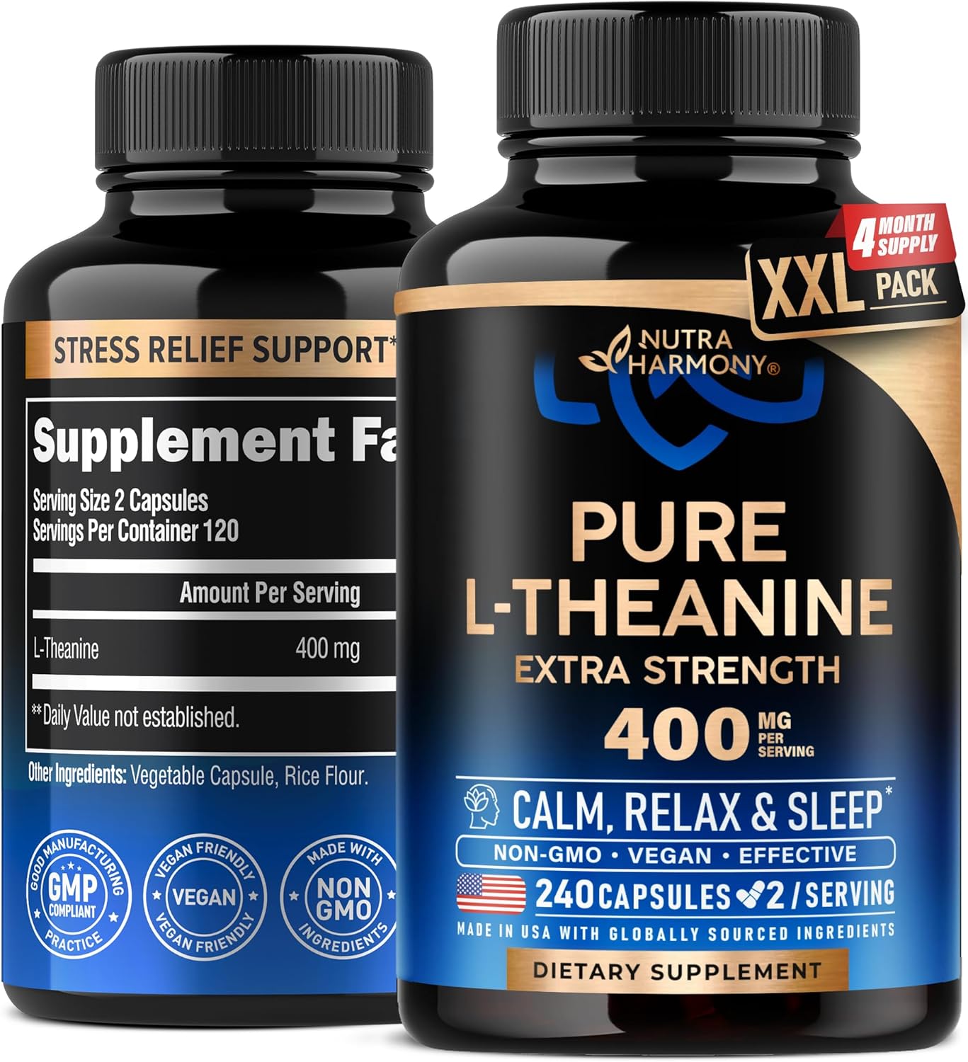 L Theanine Supplement 400 mg