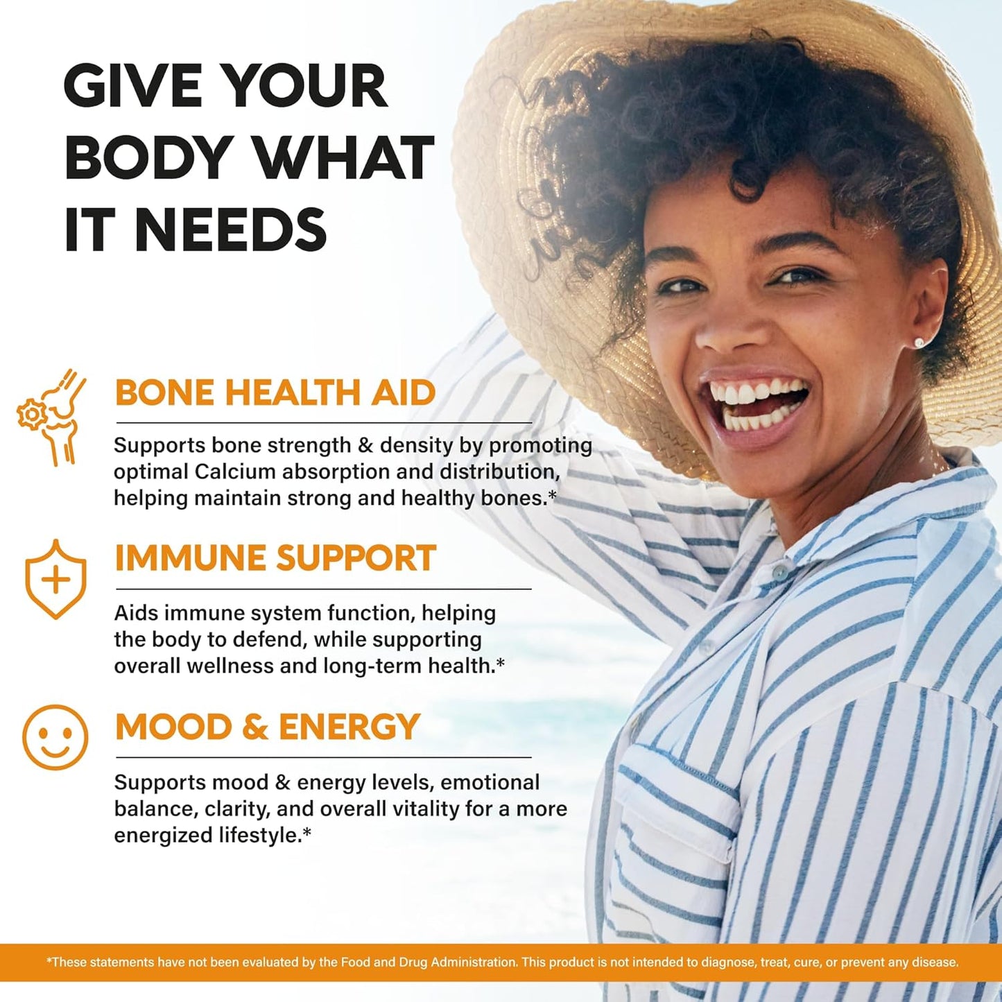 Vitamin D3+K2 with Magnesium, Zinc & Vitamin C & B12