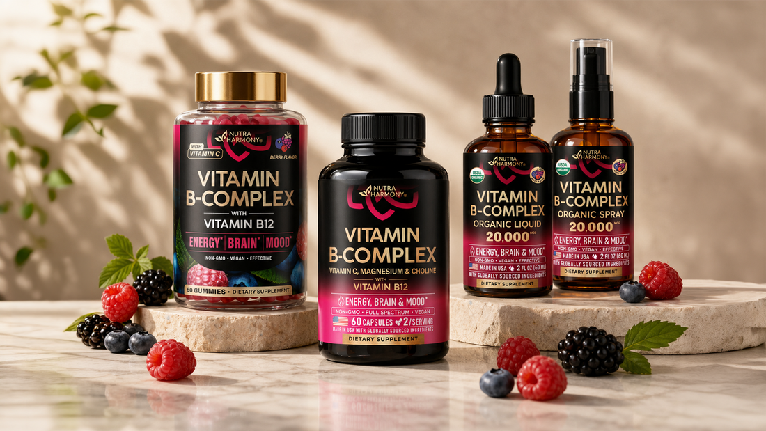 The Best B-Complex Vitamins in 2026 (Supplements, Gummies, Sprays, Liquid Drops)