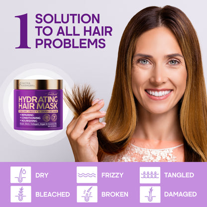 Hydrating Hair Mask for Damaged Hair