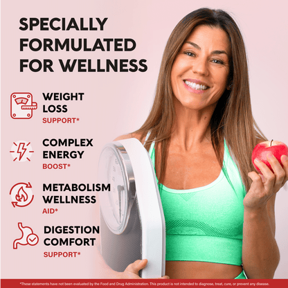 Apple Cider Vinegar Capsules for Energy, Metabolism & Weight Loss Support