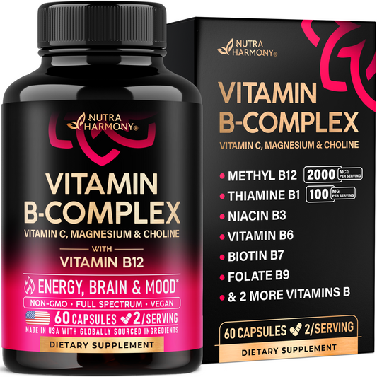 Vitamin B Complex for Men & Women