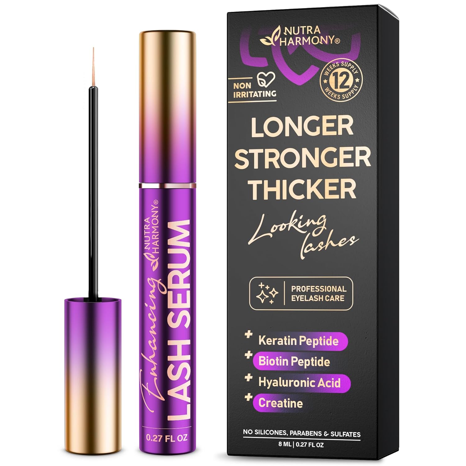 Enhancing Lash Serum for Eyelash Growth