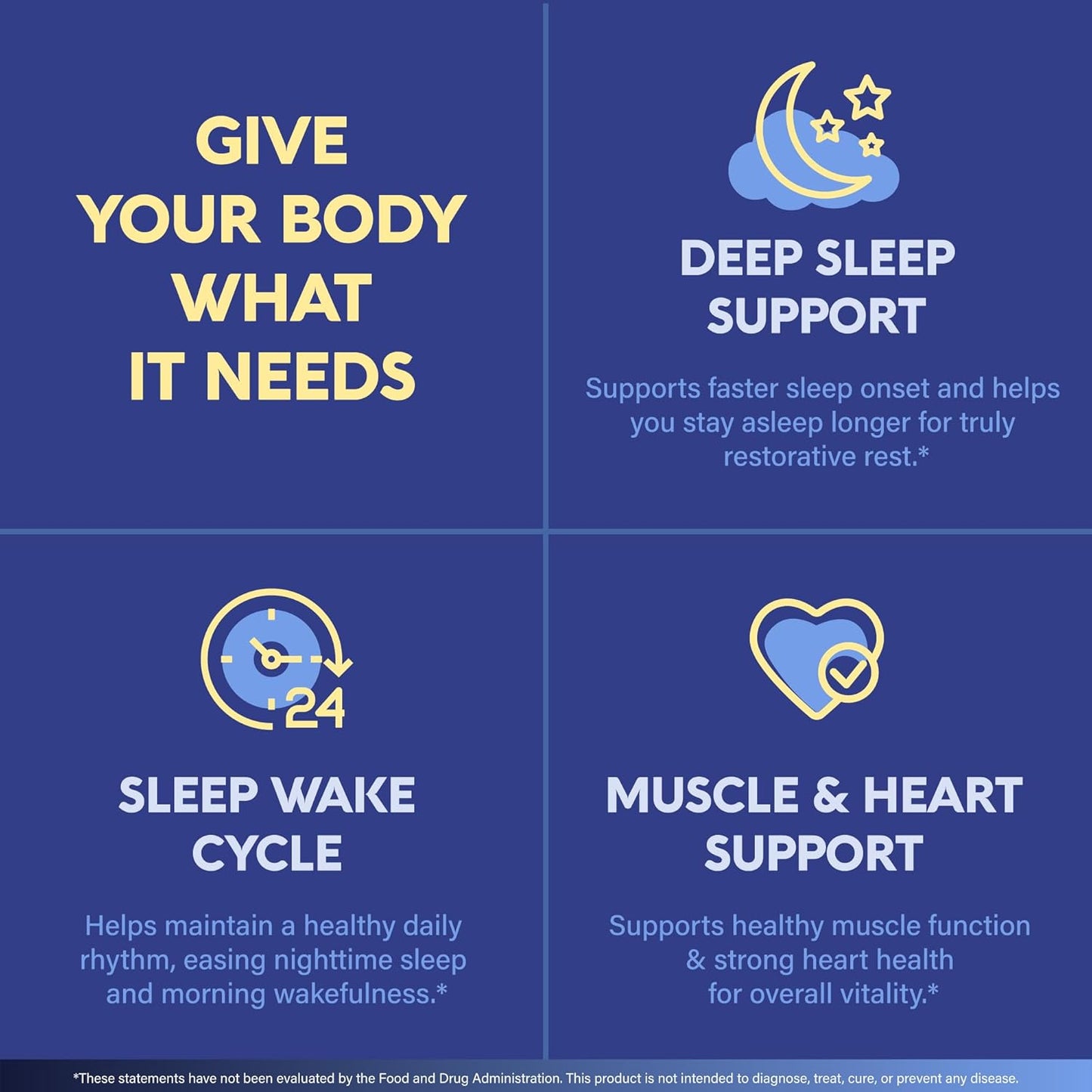 Magnesium Glycinate with Glycine and Taurine for Sleep & Relaxation Support