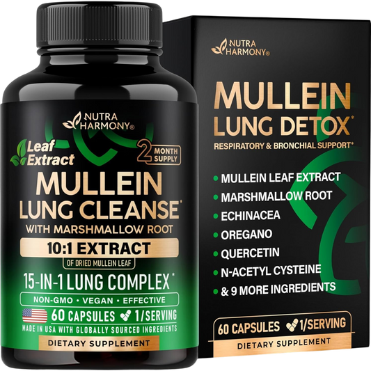 Mullein Lung Detox & Cleanse