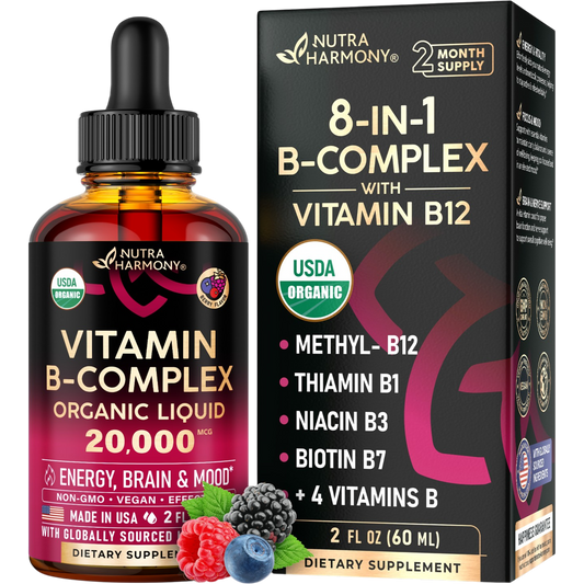 USDA Vitamin B Complex Liquid Drops