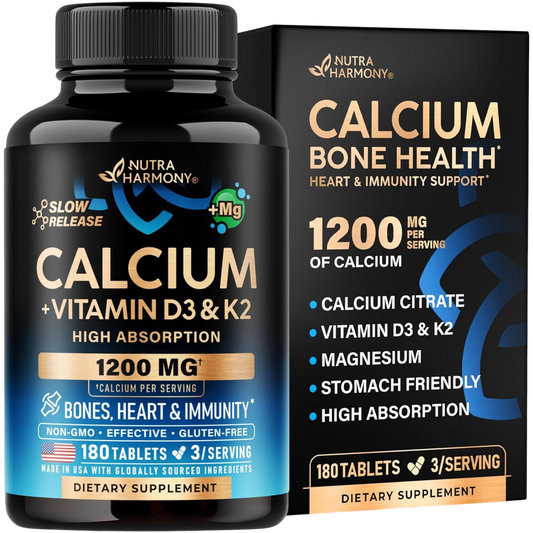 Calcium 1200 mg with Vitamin D3&K2