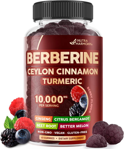 Berberine with Ceylon Cinnamon Gummies