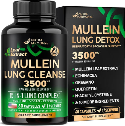 Mullein Lung Detox & Cleanse