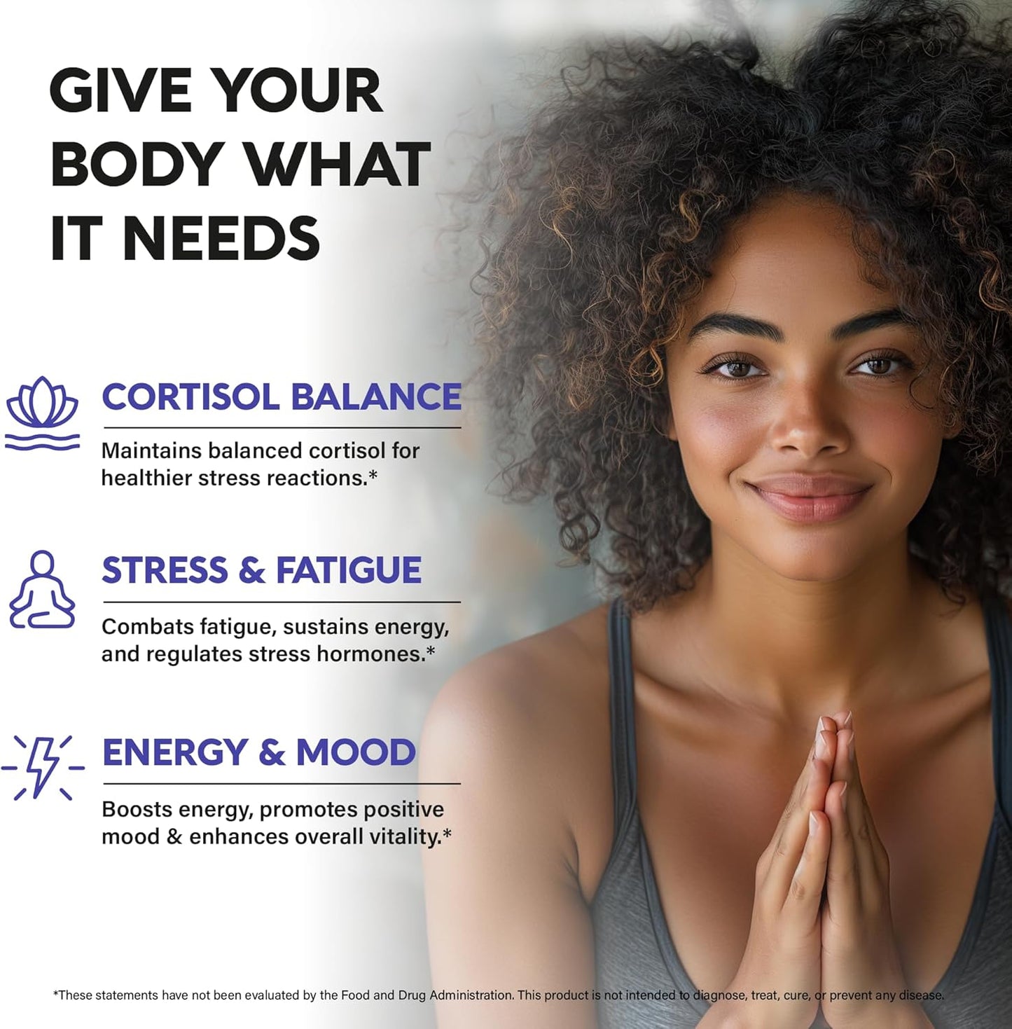 Cortisol Supplement - 11-in-1 Hormone Balance for Women