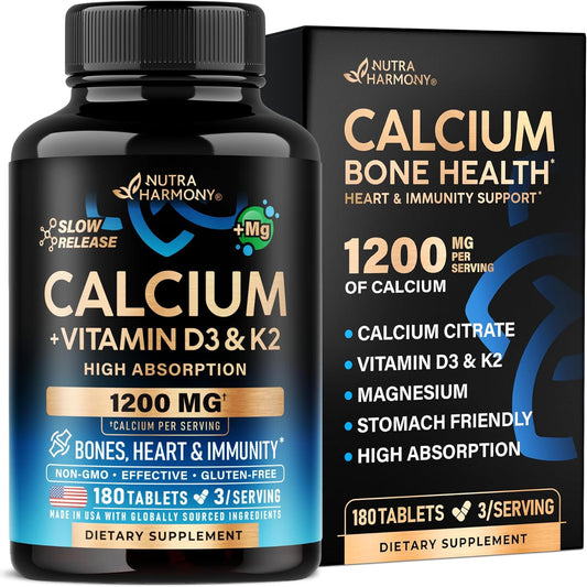 Calcium 1200 mg with Vitamin D3&K2