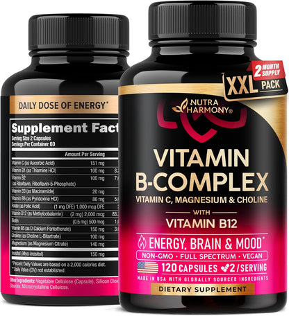 Vitamin B Complex for Men & Women