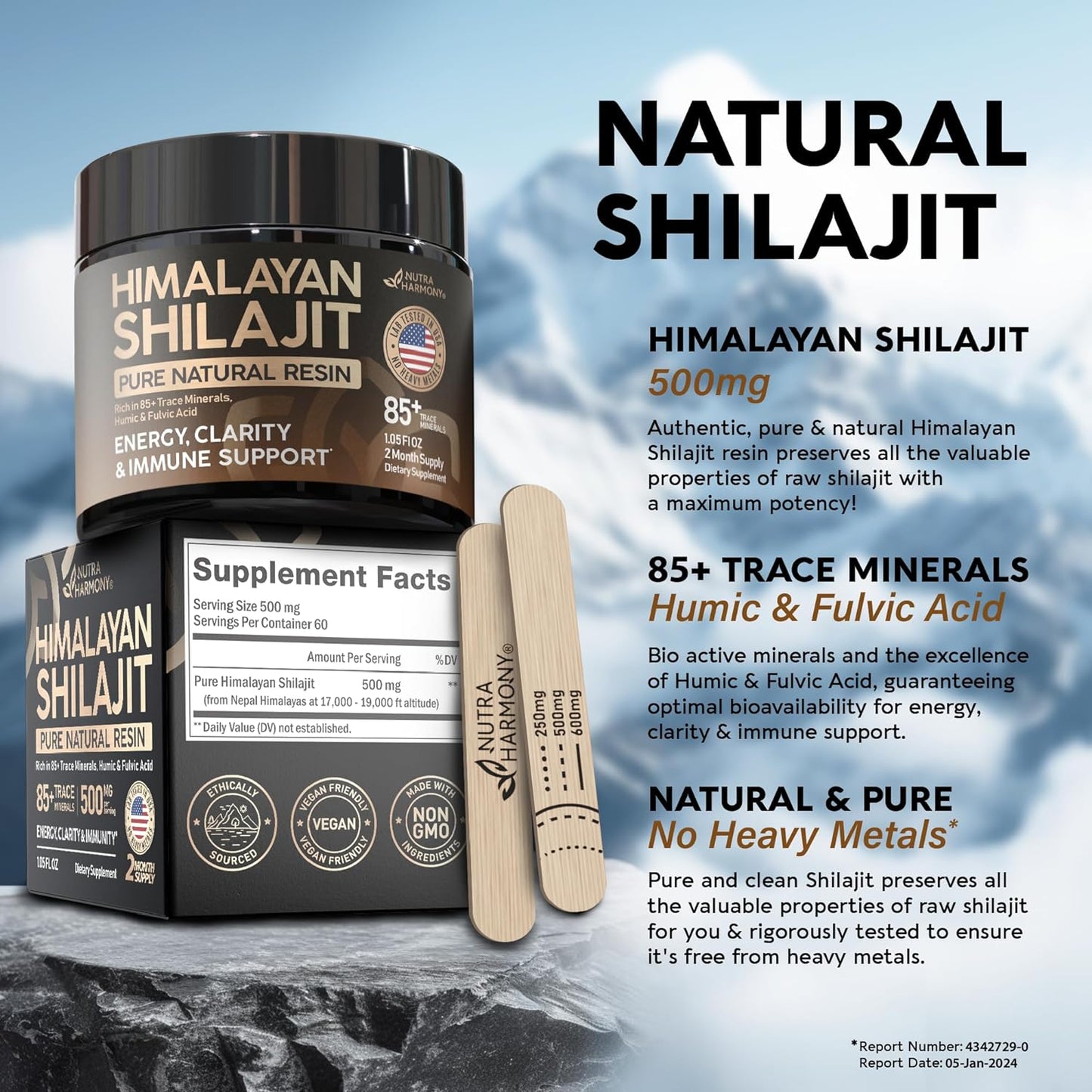 Himalayan Shilajit | Pure Natural Resin