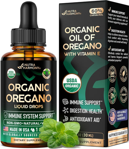 USDA Organic Oregano Oil