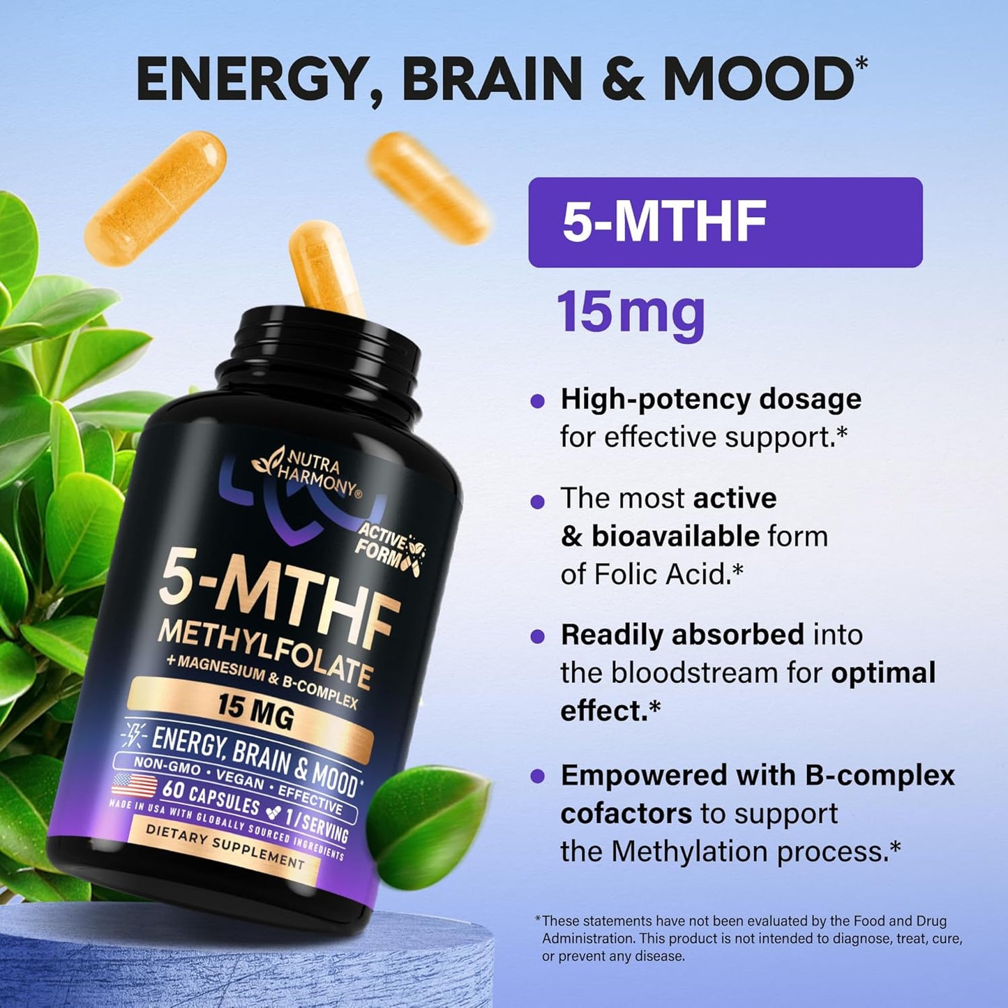 5-MTHF (Methylfolate) Capsules