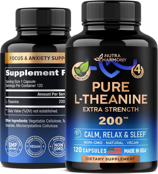 L Theanine Supplement 200 mg
