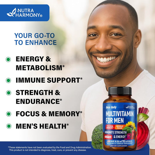 Multivitamin for Men: 46-in-1 Complex