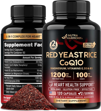 Red Yeast Rice with CoQ10 Supplement