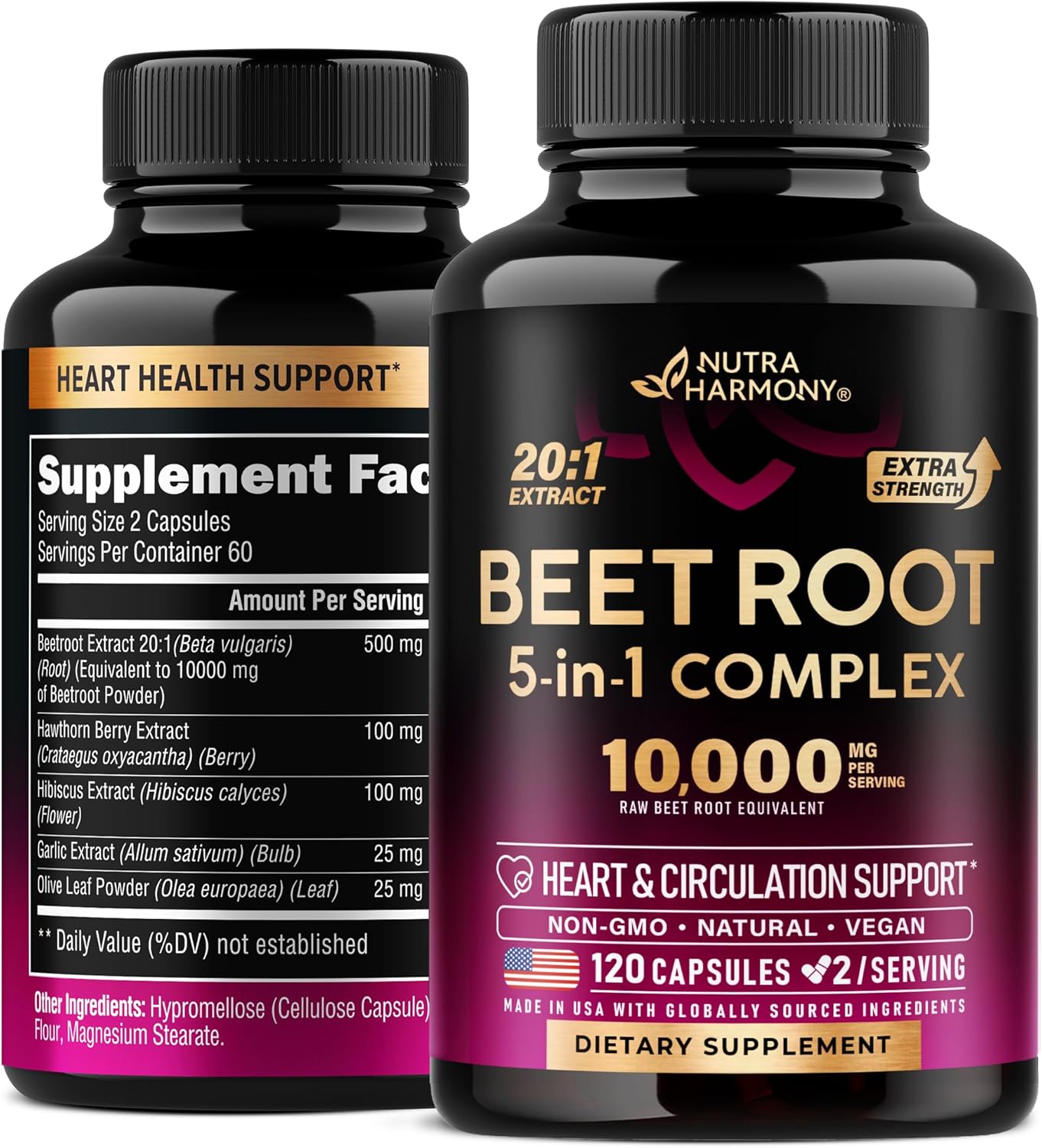 Beet Root Capsules – NUTRAHARMONY