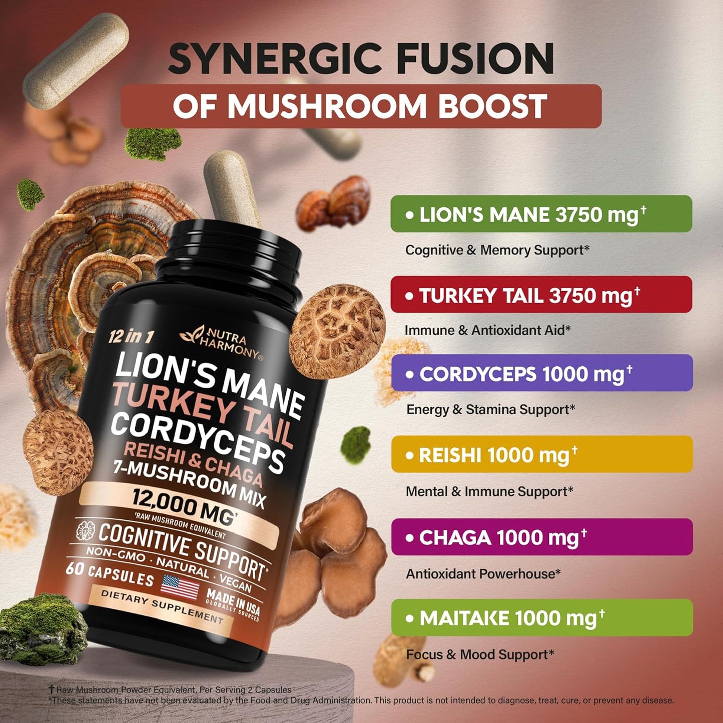 Mushroom Supplement Complex