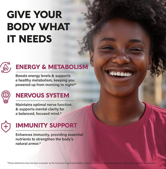 Vitamin B Complex for Men & Women