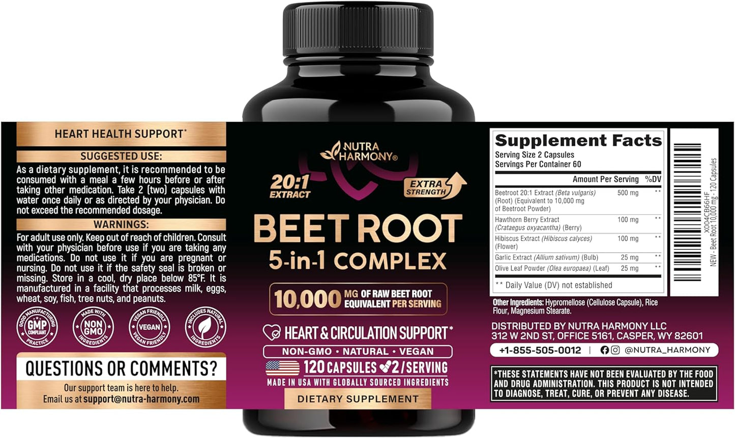 Beet Root Capsules