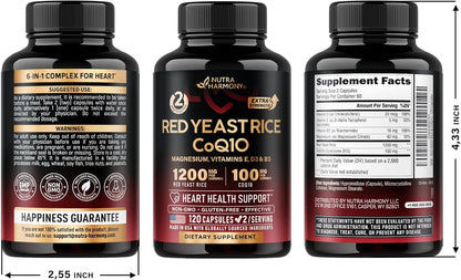 Red Yeast Rice with CoQ10 Supplement