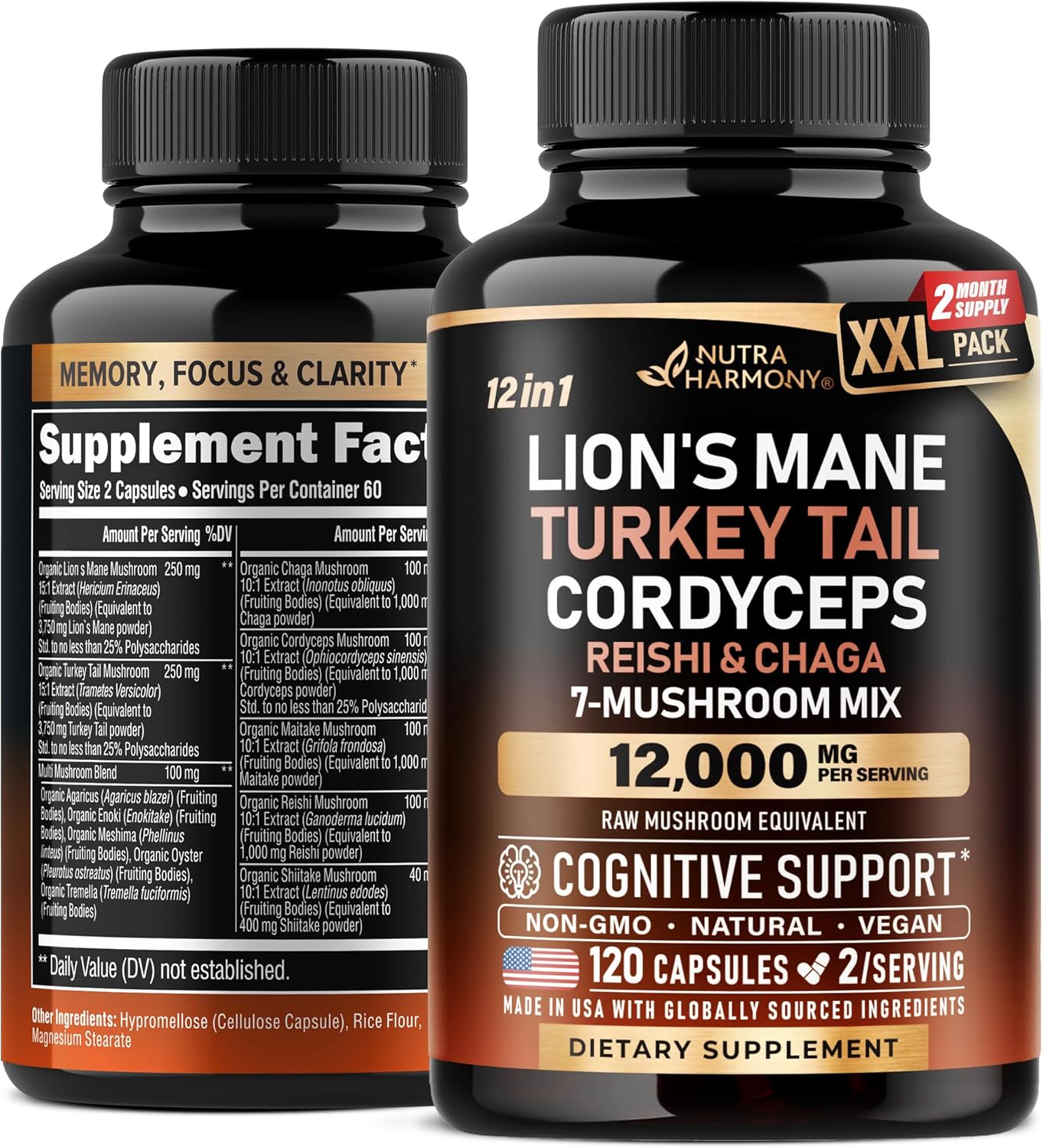 Mushroom Supplement Complex