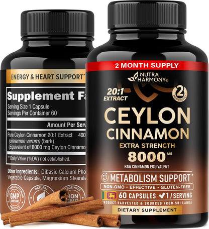 Ceylon Cinnamon Capsules