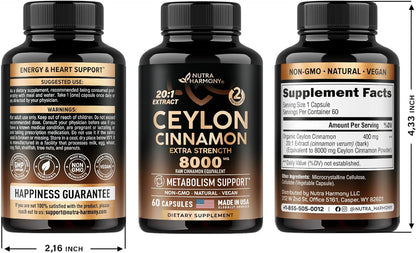 Ceylon Cinnamon Capsules