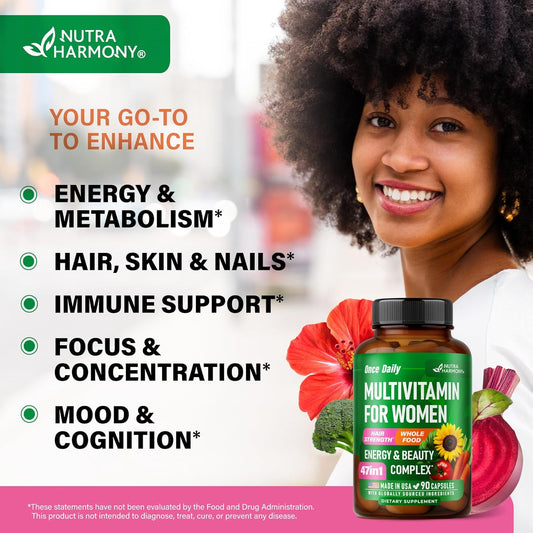 Multivitamin for Women: 47-in-1 Complex