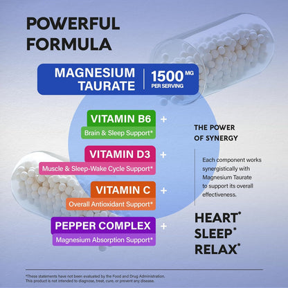 Magnesium Taurate Capsules