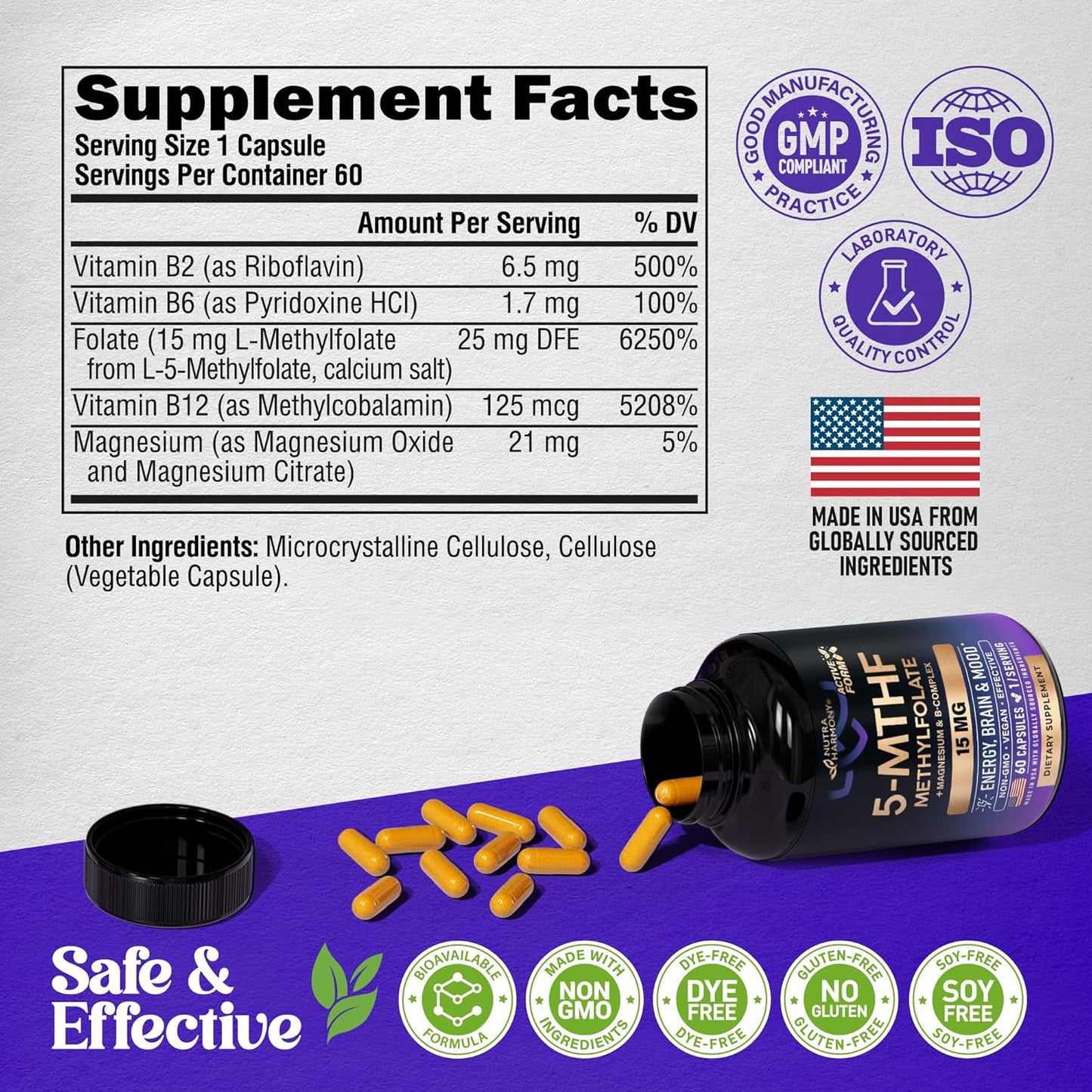 5-MTHF (Methylfolate) Capsules