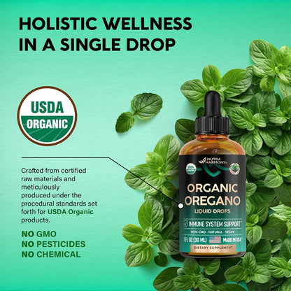 USDA Organic Oregano Oil