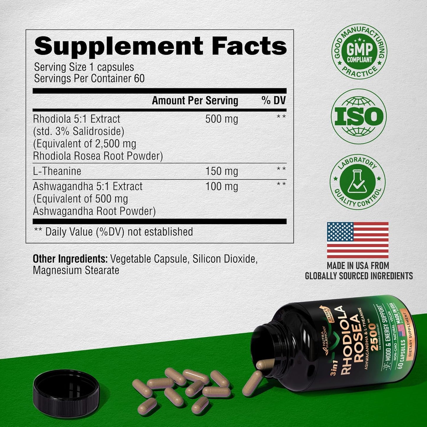 Rhodiola Rosea Supplement