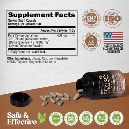 Ceylon Cinnamon Capsules