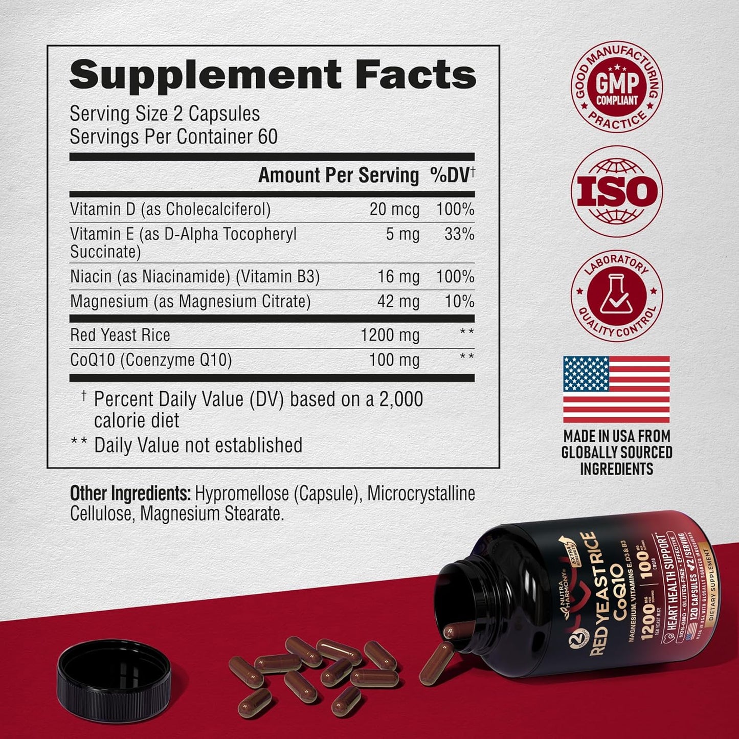 Red Yeast Rice with CoQ10 Supplement