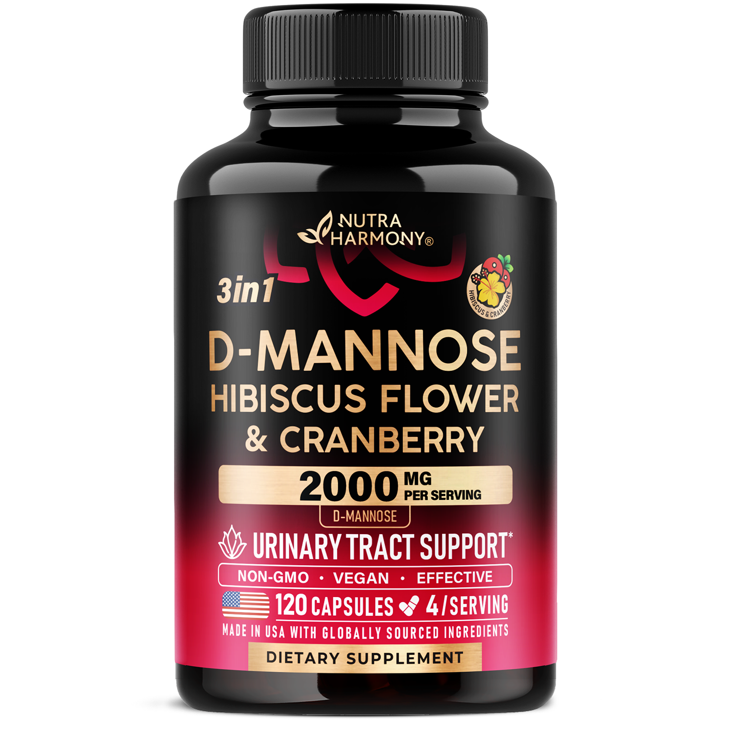 D-Mannose 2000mg Capsules