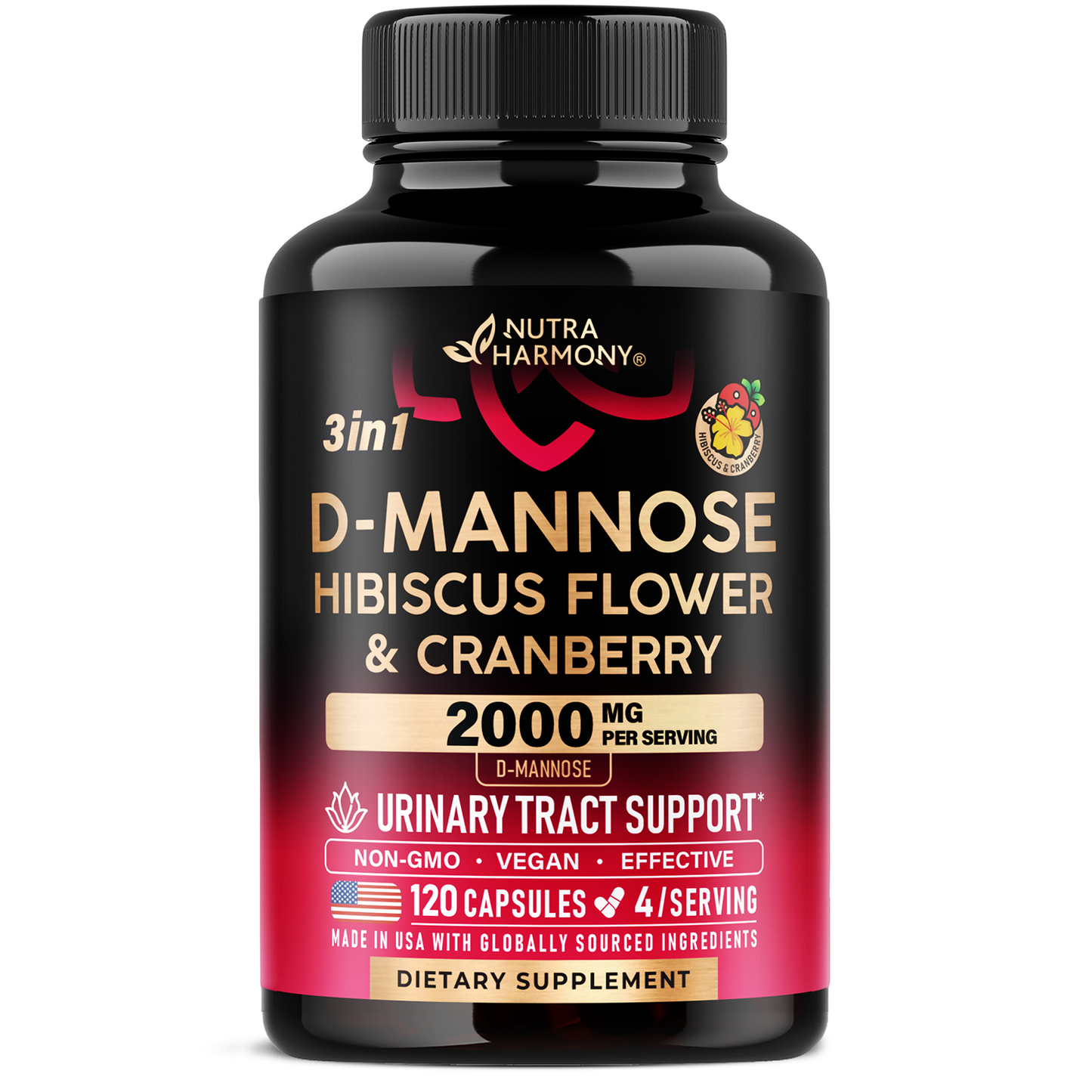 D-Mannose 2000mg Capsules