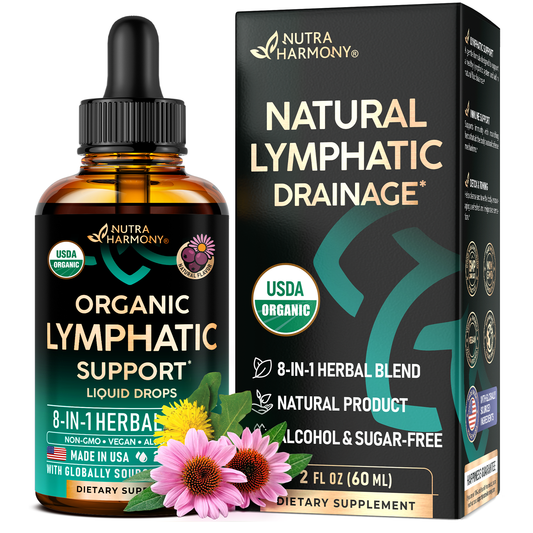 USDA Organic Lymphatic Drainage Drops