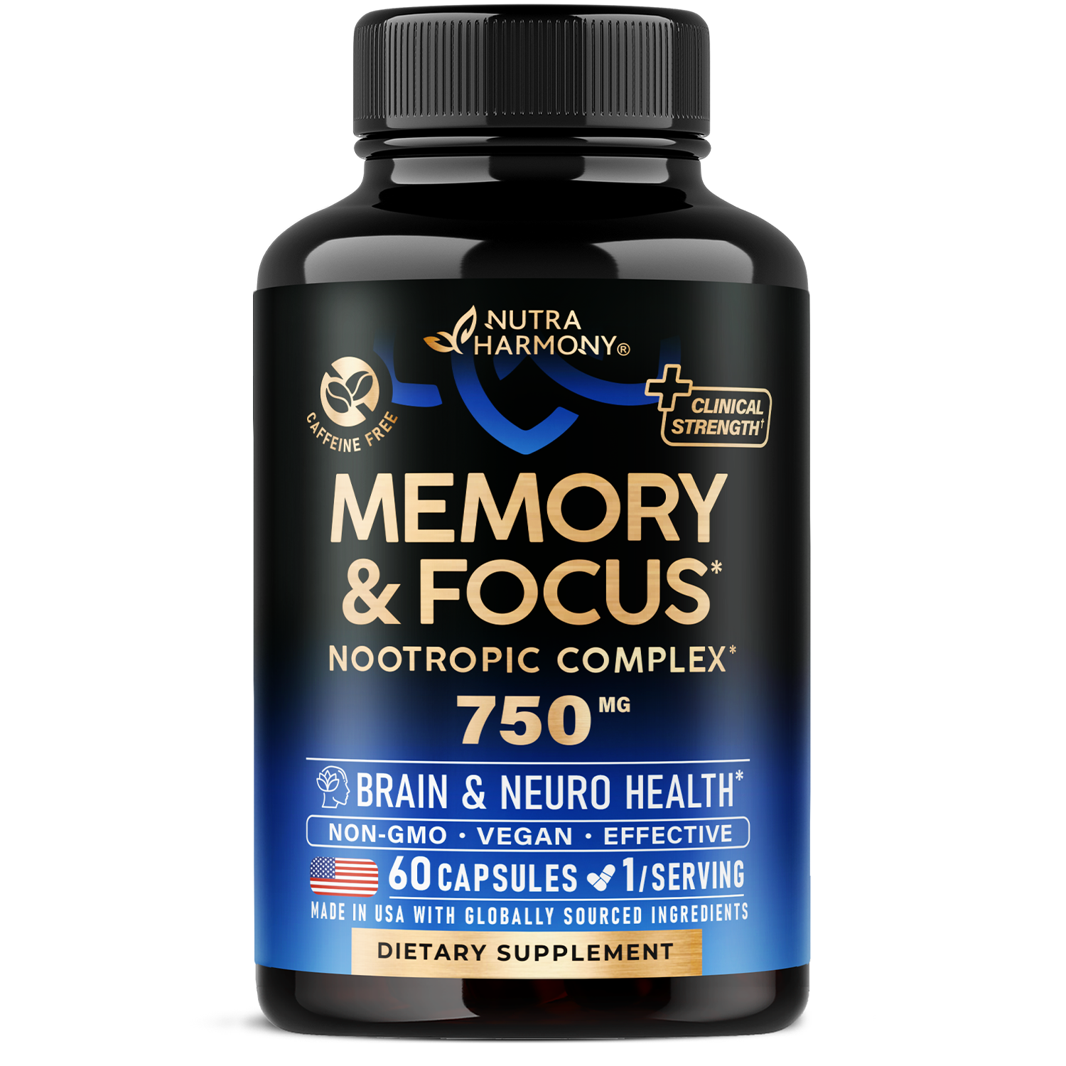 Brain Supplement for Memory & Focus