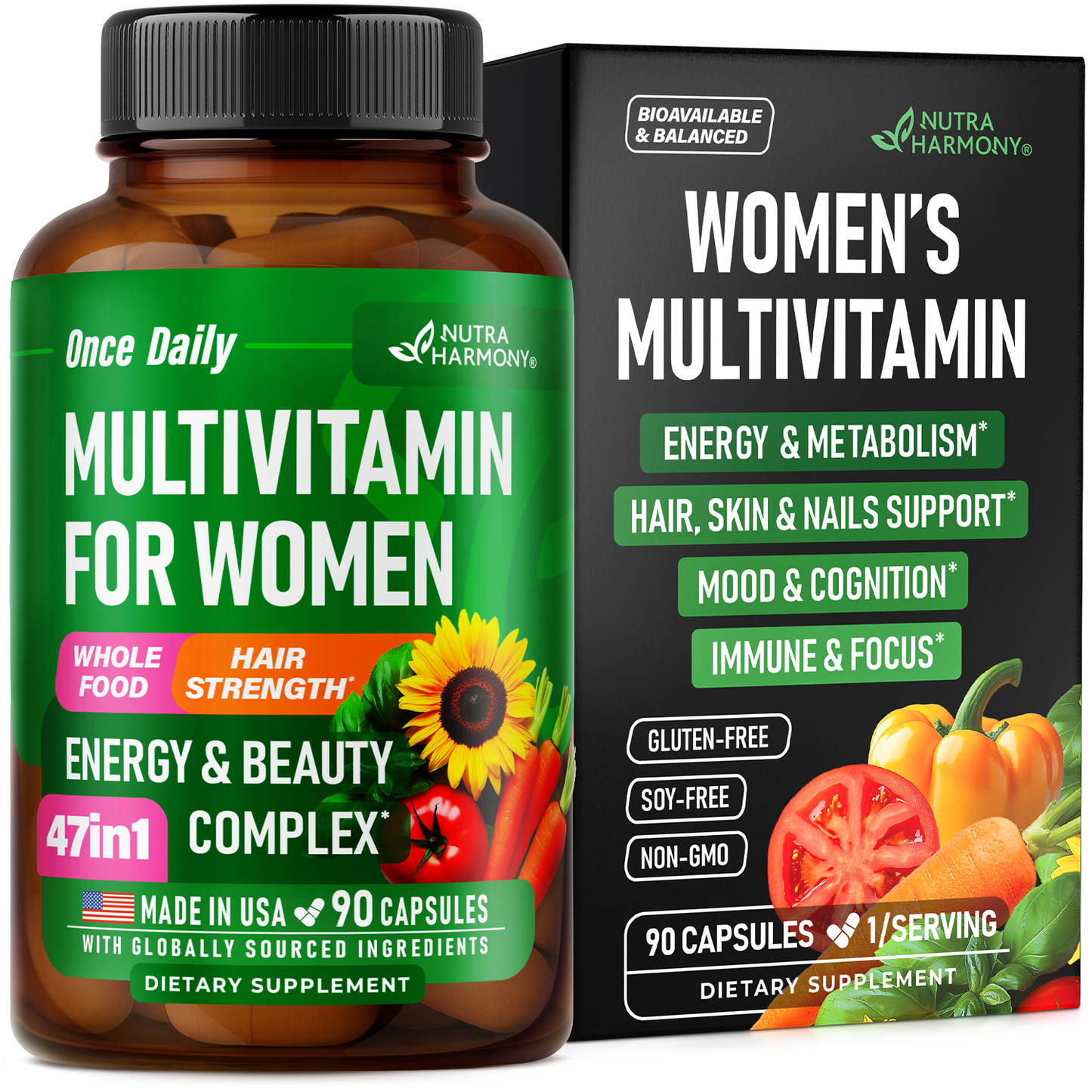 Multivitamin for Women: 47-in-1 Complex
