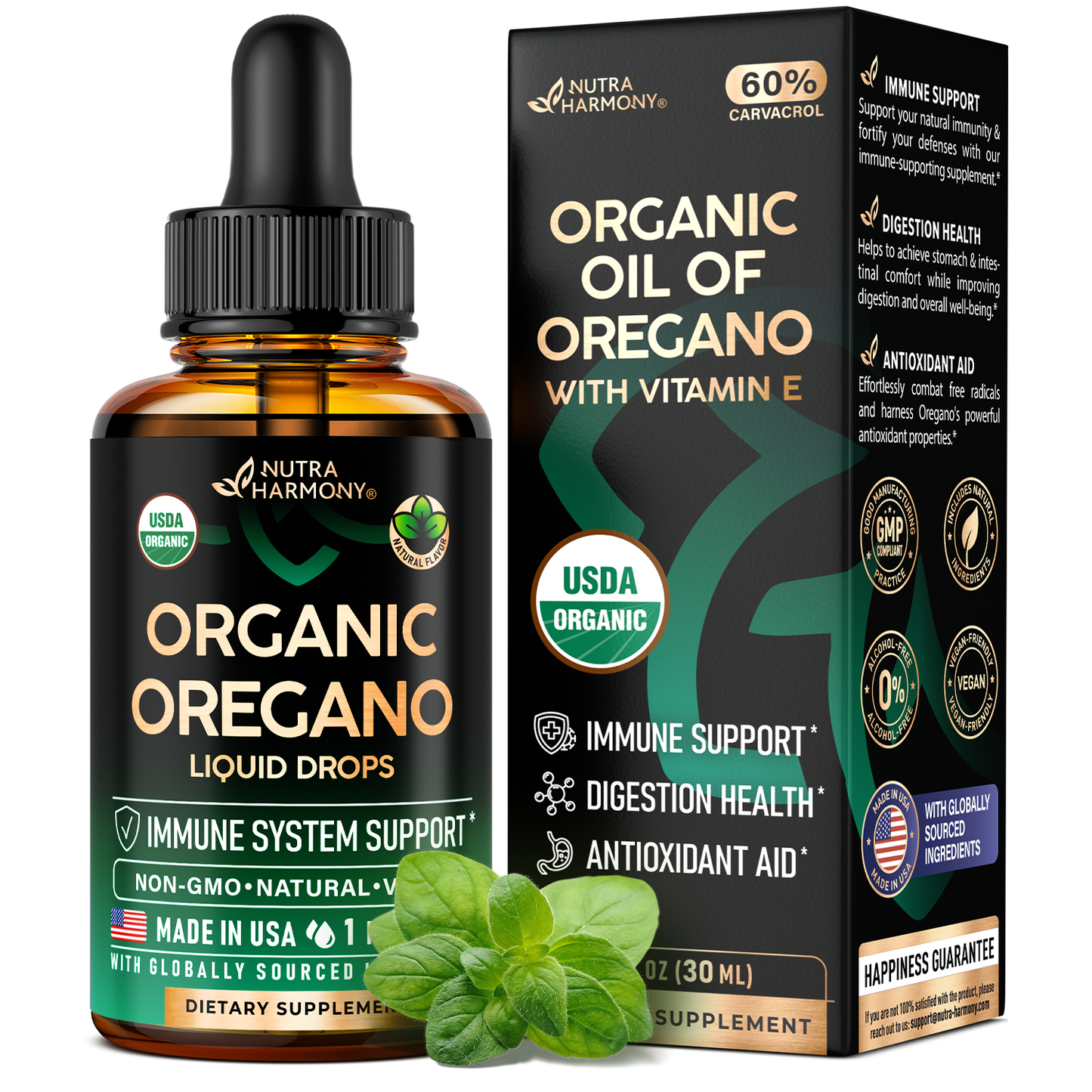 USDA Organic Oregano Oil