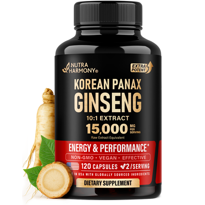 Korean Red Panax Ginseng Supplement for Men