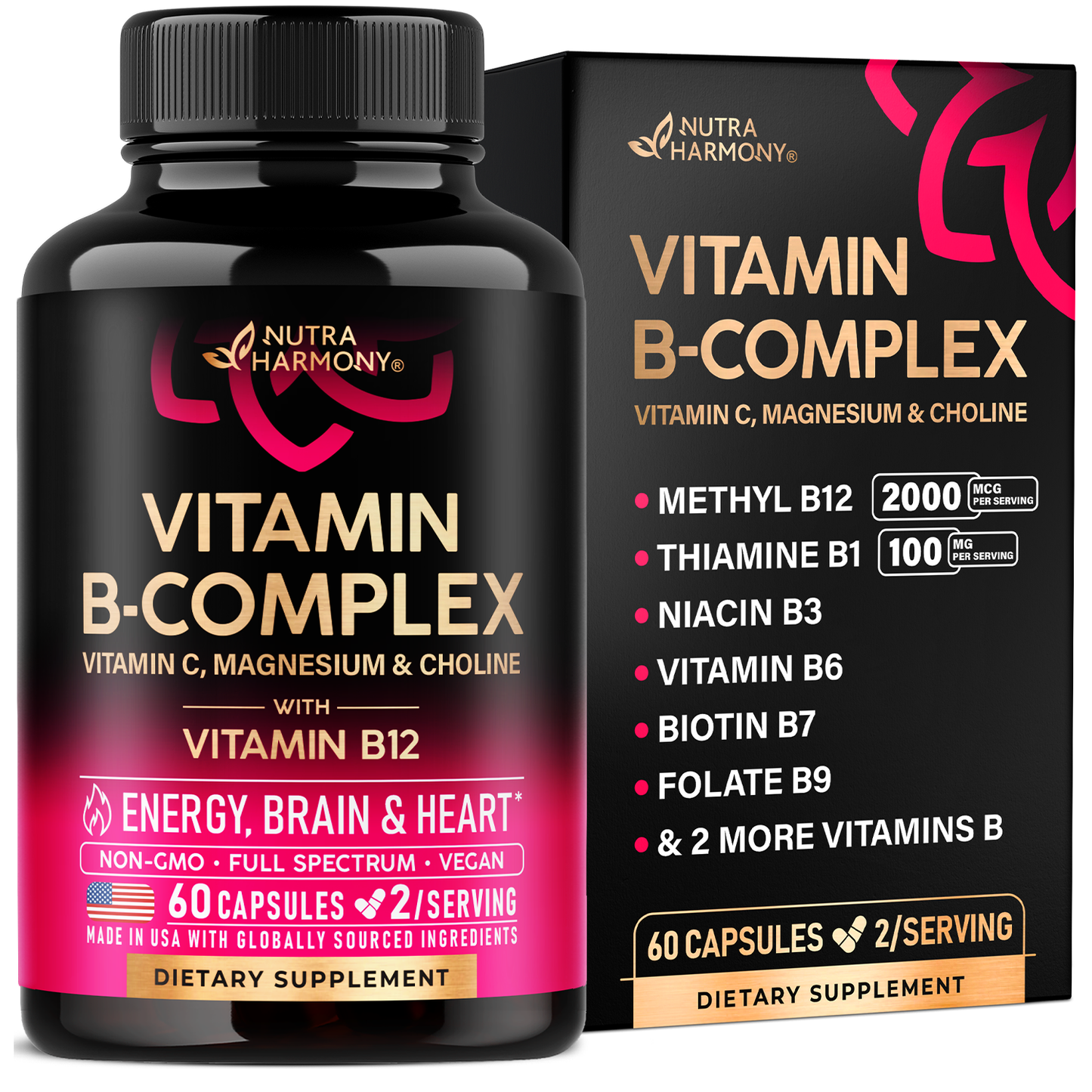Vitamin B Complex for Men & Women