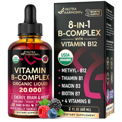 USDA Vitamin B Complex Liquid Drops